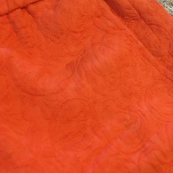 J. Crew orange shorts. - Picture 3 of 4